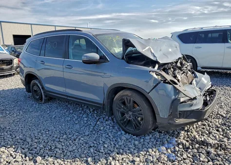 2022 Honda Pilot Se из США, поврежденный, VIN 5FNYF6H23NB103237